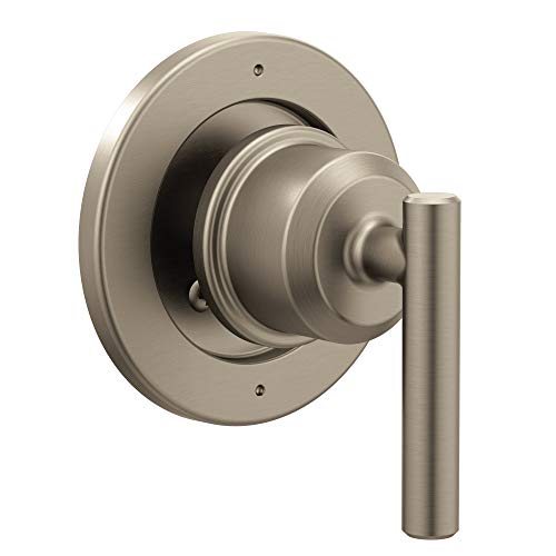 Moen T2921BN Gibson 2-Function or 3-Function Diverter Transfer Valve Trim Kit, Valve Required, Brushed Nickel