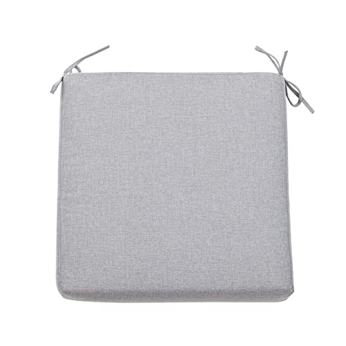 Image of QILLOWAY Outdoor Chair Cushion Set with Strings,Replacement Outdoor Cushions for Patio Furniture.Gray,White