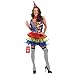 Produktbild Fun Shack Clown Kostüm Damen Sexy, Zirkus Fasching, Clown Kleid, Perfekt für Karneval und Party, 3XL