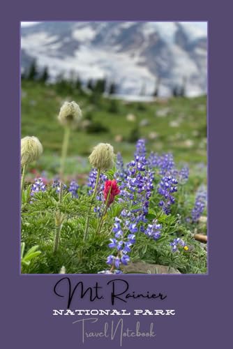 Mt. Rainier National Park Travel Notebook: Lined Nature Journal image 2