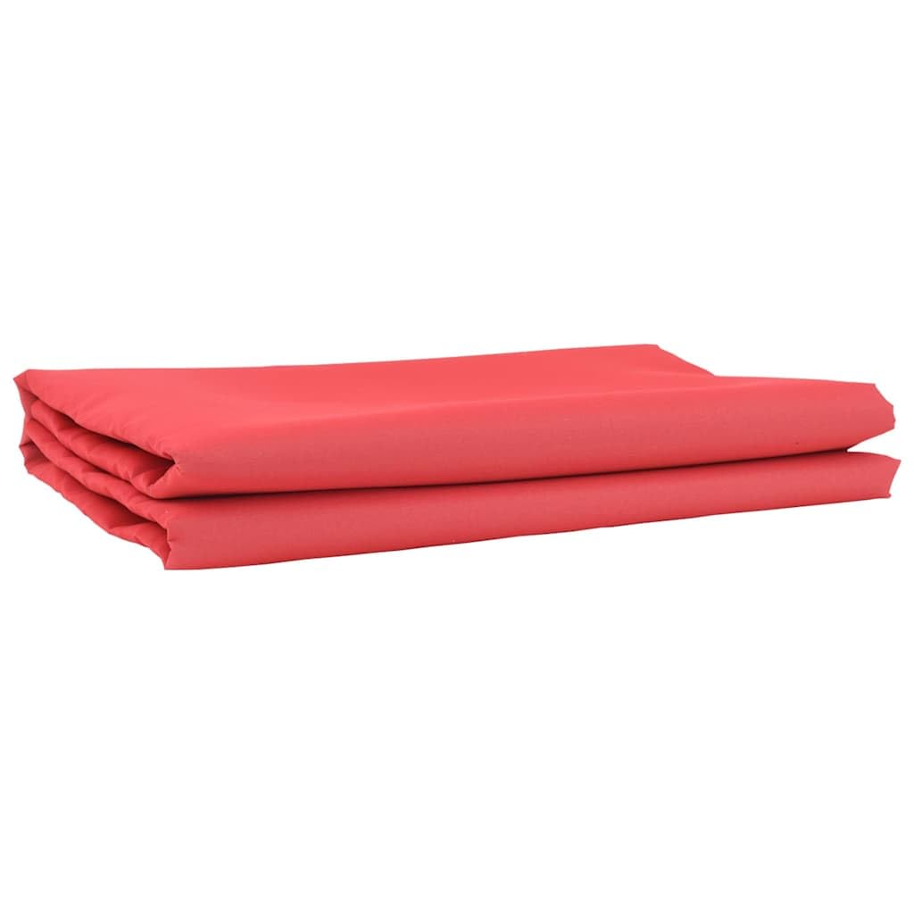 Tessuto di ricambio per tenda da sole, rosso, in poliestere, 1000 x 160 cm, protezione solare, resistente ai raggi UV, impermeabile, ideale per balcone, giardino, come ombra e protezione dal