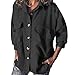 Produktbild KaloryWee Damen Herbst Sweatshirt Langarmshirt Original Maßanzug Arbeitshemd Double Pocket Tooling Freizeitbluse Cargo Chino Hemd