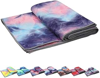 Yoga Towels , Non Slip Hot Yoga Towel Skidless Waffle Texture, 100% Absorbent Odorless Microfiber Yoga Blanket, Standard Sized 24 inchx1