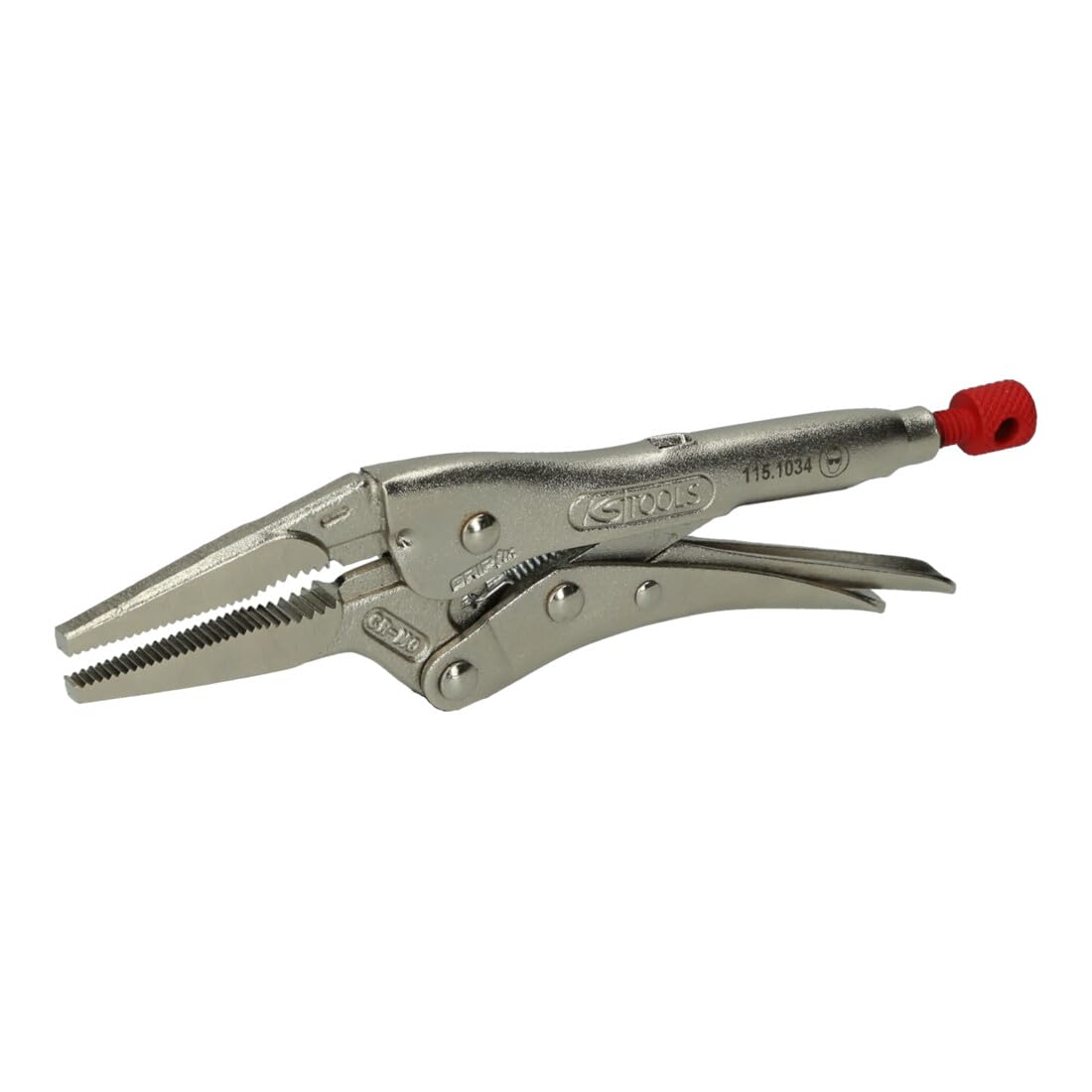 KS Tools 115.1034 Pince étau 6" bec rallonger 150 mm