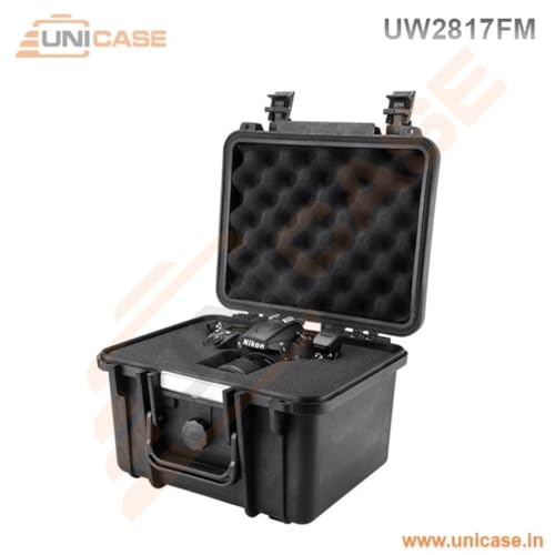 Image of UNICASE Heavy Duty Waterproof Protective Hard Shell Plastic Pelican case for Drones, Cameras & Accessories and Electronic Equipment�s Carry Case with Pick and Pluck, precut Cubed Foam (UW2817FM)