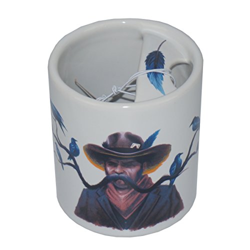 AWEHIRU Bucardo, Cowboy - Mustache Guard Mug