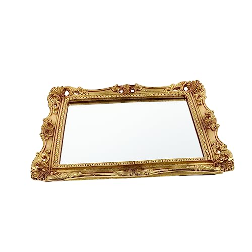 Espejo de Maquillaje Retro Cuadrado Decorativo FOMIYES