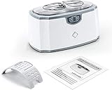 LifeBasis D-2000 Ultrasonic Cleaner Jewellery Cleaner Machine 420ML 45000Hz Silver Cleaner with Watch Stand for Cleaning Jewelry Necklaces Rings Glasses Watches Coins Razors Guin-ness Surger Tins - Image 7