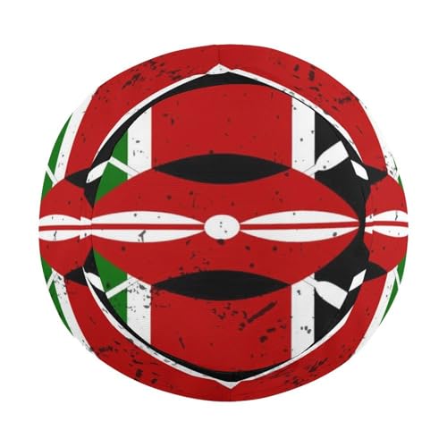 Retro Kenyan FlagChildren's Bucket Hat for Boys and Girls, Breathable Summer Beach Hat52cm4
