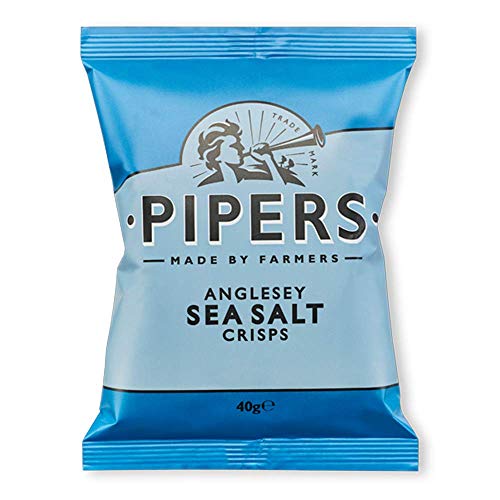 Pipers Gluten-Free Anglesey Sea Salt Vegan Crisps Multi-Pack (24)