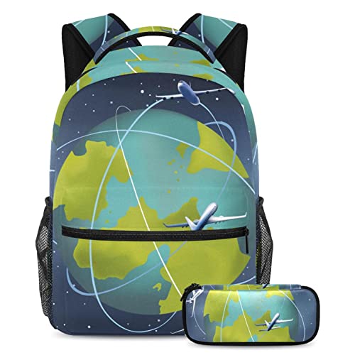 Sac à dos ordinateur compact contre l'encombrement pour voyages et déplacements quotidiens