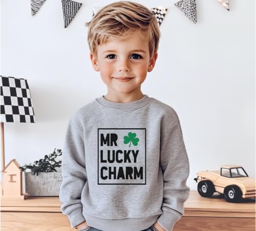 Bump and Beyond Designs Mr Lucky Charm Toddler St. Patrick's Day Sweatshirt3