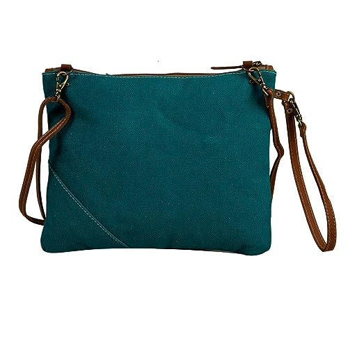 Western Leather Crossbody Bag for Women - Canvas Purse Shoulder Handbag Countryside3