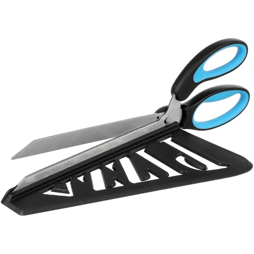 ARTIBETTER Ciseaux à Pizza Acier Inoxydable Bleu Ciel avec Trancheuse et Spatule Amovible pour Cuisine Léger et Facile à Utiliser pour Découpe Service de Pizza à Domicile et Restauration