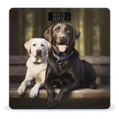 Báscula Digital de Baño Labrador Precisión 400lb Vidrio miniatura 1