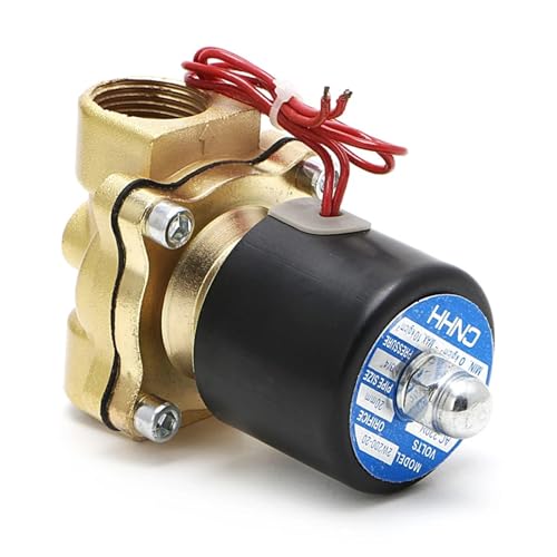 Électrovanne pneumatique 3/4 haute résistance 220V air et eau - 4