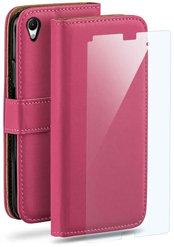 Protection 360 Sony Xperia Z3 Évitez les Écrans Brisés avec l'Étui Rose