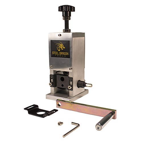 Steel Dragon Tools WRA15 Benchtop Manual or Drill Powered Automatic Wire Stripping Machine Strip Scrap Copper Wire Stripper