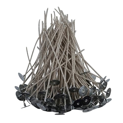200 mechas de algodón enceradas para velas de 5.91 pulg