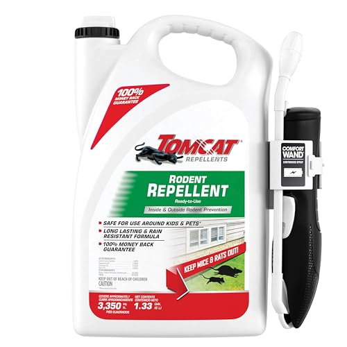 Image of Tomcat Repellents Rodent Repellent Ready-to-Use with Comfort Wand, 1.33 Gal