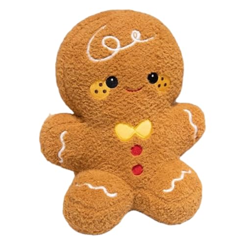 Vriusi Christmas Gingerbread Man-Kissen, Gingerbread Throw Pillow,...