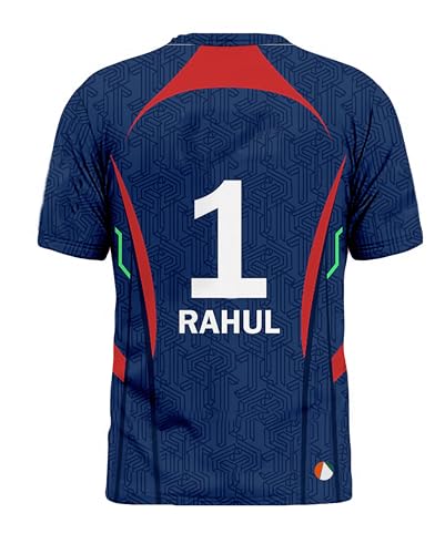 Image of Sports India IPL Cricket Team T Shirt Jersey for (Kid's, Boy's & Mens) L777