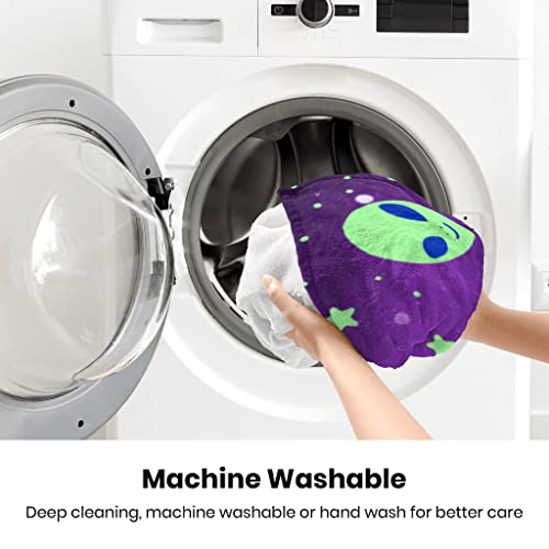 Fleece Throw Blanket - Lightweight Soft Warm Comfort Blankets For Couch Bed Sofa And Home Decor Blankets For All Seasons,60" X80",Alien Galaxy #TOP7