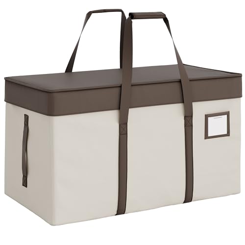 StorageWorks Extra Large Moving Bags with Lid, Heavy...