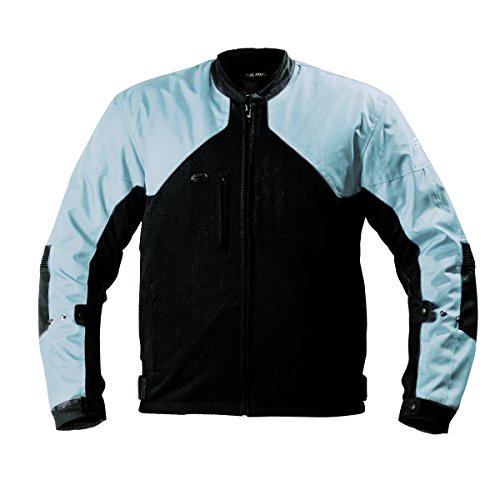 Fulmer, LJ134BLUM, Women's Supertrak II Motorcycle Jacket Textile/Mesh CE Armor - Blue, M