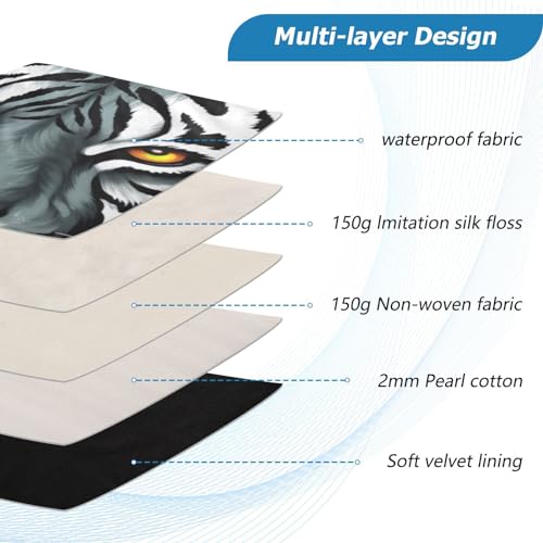 Funda para portátil negra Tiger para notebooks 13-14 pulgadas miniatura 4