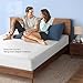 TASTELIFE Waterproof Mattress Protector Twin XL Size, 100% Waterproof Breathable Noiseless Mattress Cover with Deep Pocket for 6-18 inches Mattress, Machine Washable & Vinyle-Free (White)
