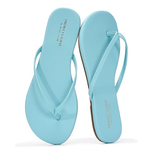 Image of Project Cloud Flip Flops for Women Footwear- Lightweight and Memory Foam Insole Sandals for Women 2026 - Durable Non-Slip Beach Essentials Flats for Women Sandals (Foundations)