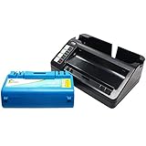 Replacement for iRobot Scooba 350 Battery + Universal Charger Compatible with iRobot Scooba Robotic Floor Cleaner Battery and Charger (4500mAh, NIMH)