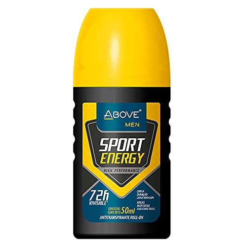 72 Hours Sport Energy Antiperspirant Deodorant Above for Men 1.7 oz Deodorant Roll-On