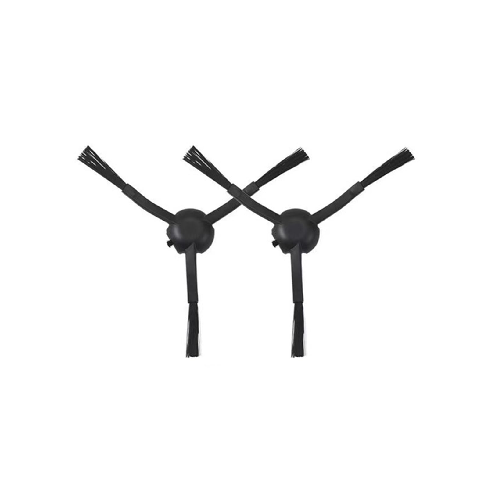 Qlmxjvzhkcn 2Pcs Black Side Brush，Compatible For Dreame，L20 Ultra / L30 Ultra / X20 Pro Robot Vacuum Cleaner Brush Spare Parts(2Pcs Black)