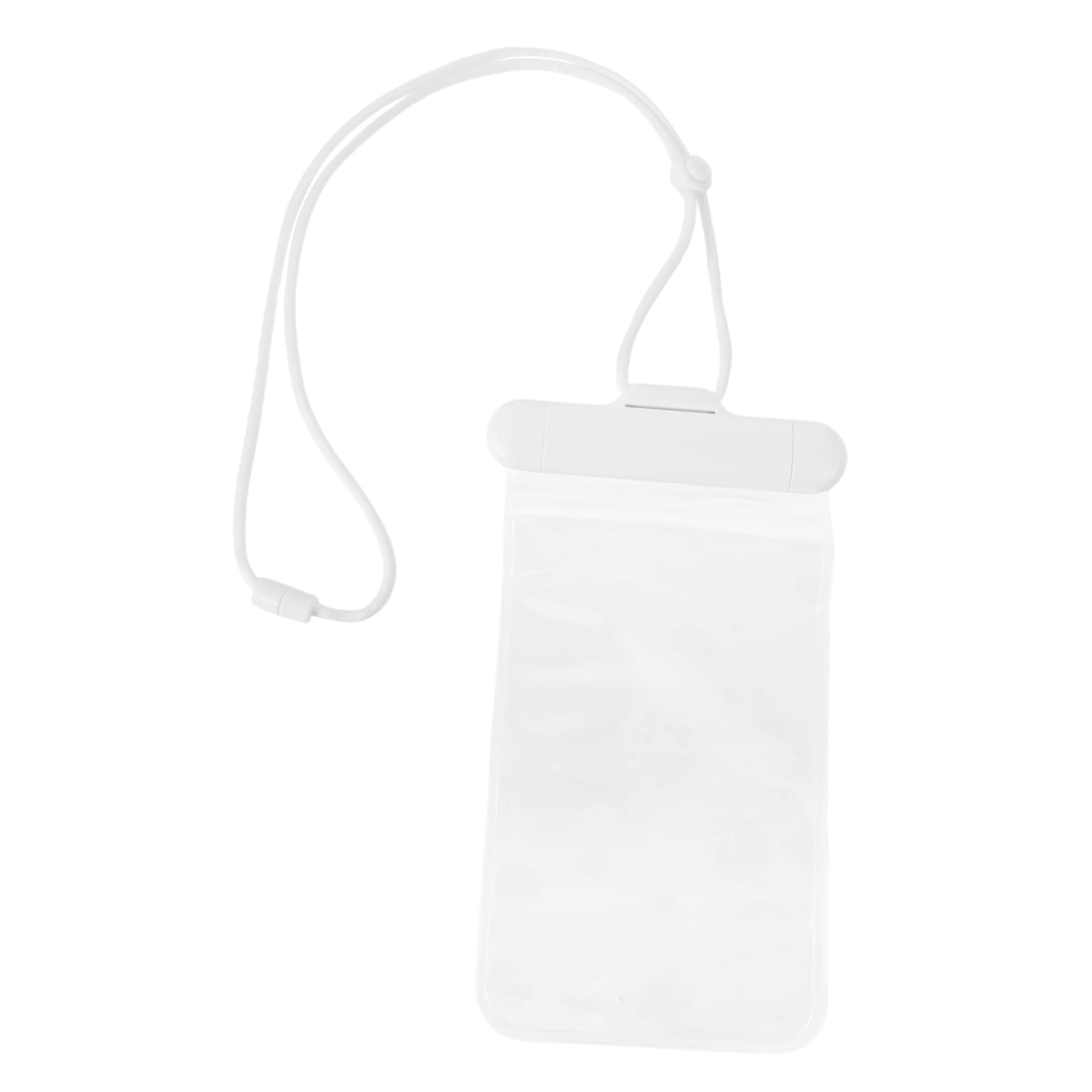 SEWACC Floating Waterproof Phone Pouch View Touchscreen Case for Beach Swimming Diving Outdoor Fun White