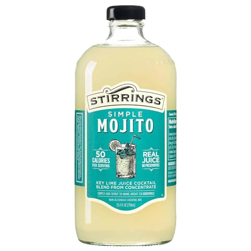 Stirrings Pack Mojito Cocktail Mix 750ml Bottle...