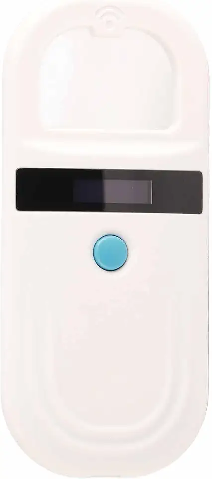 Leitor de microchip para animais de estimação 18 × 9 × 4 recarregável scanner de identificação de chip de animal de estimação scanner de etiquetas para animais de estimação
