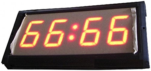 Horloge Gowe LED rouge de 7,6 cm pour corriger le manque de visibilité du temps