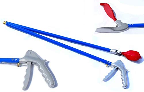 ARD-Champs 52" Pro Heavy Duty Snake Tongs Reptile Grabber Rattle Snake Catcher Wide JAW Handling Tool