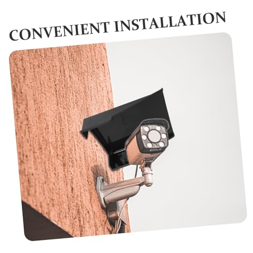 Funda para cámara de seguridad exterior con protector lluvia sol para montaje pared 7