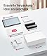 Liene Amber M100 Fotodrucker Smartphone, 10X15 mit 20 Fotopapiers/Patrone, WiFi Handy Fotodrucker für iPhone/Android/PC, 300DPI Farbsublimation Sofortbilddrucker, Photo Printer Portable für Zuhause