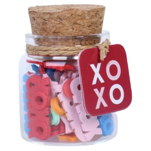 XOXO Sign Hugs And Kisses Gifts In A Bottle Valentine's Day Gifts For Girlfriend Boyfriend Husband Wife Fiancee Fiance Cover