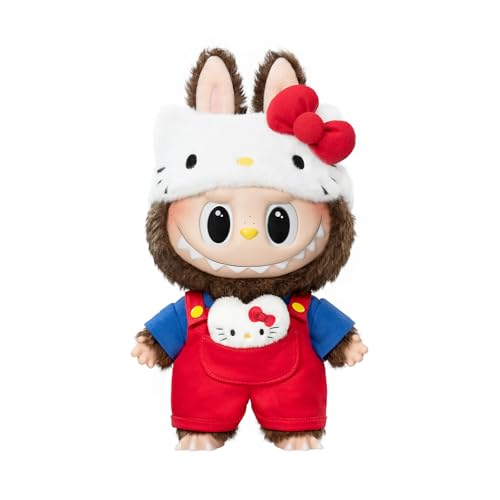 �yPOP MART �����X�g�A�zTHE MONSTERS × HELLO KITTY �ʂ������ labubu ���u�u ��Ԃ� �|�b�v�}�[�g �ʂ������ �h�[�� �������� �\�t�r�l�` �L�[�z���_�[ �u���C���h�h�[�� �M�t�g ������ �|�v�} ���K�i