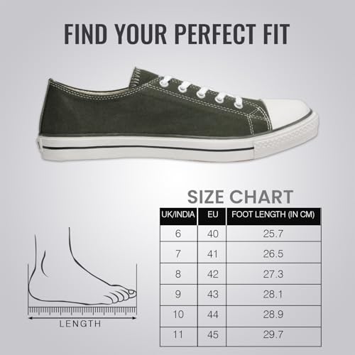 Image of YUKI Unisex Canvas Comfortable & Lightweight Sneaker for Men's and Women's