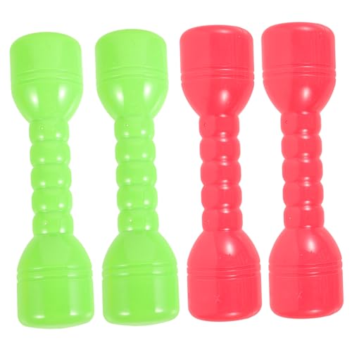 VANZACK 4pcs Aquatic Dumbbells Lightweight Water Barbell Equipment for Pool Fitness Swimming Training Exercise Material