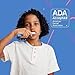 Quip Sonic Toothbrush for Kids - Timed Electric Toothbrush with Small Replaceable Brush Head - Soft Bristles, Rubber Handle, 3 Month Battery Life - Travel Toothbrush - Blue