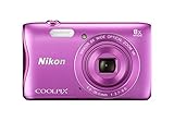 Nikon Coolpix S3700 Appareil photo numérique compact 20,1 Mpix Écran LCD 2,7 Zoom optique 8X Rose