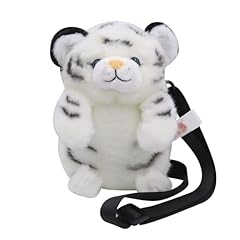 Faux Fur White Tiger