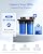 Waterdrop 2 Stage Whole House Water Filter System, with Heavy Metal and Anti-Scale Sediment Filter, Highly Reduce Iron, Scale, Lead, Chlorine, Taste, 5-Stage Filtration, WD-WHF21-SH, 1" Inlet/Outlet